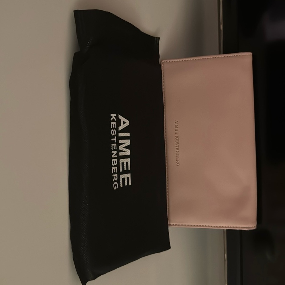 Aimee Kestenberg Blush Marietta Bifold Leather Wallet